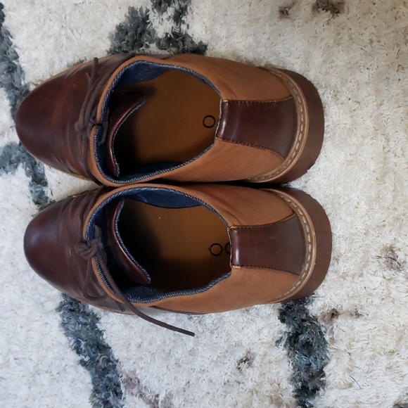 Aldo Leather & Canvas Oxford shoes